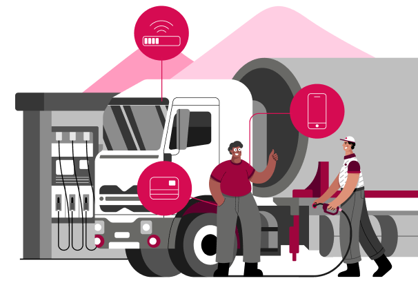 Ilustração do serviço Multiabastece