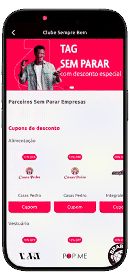 mockup clube sempre bem